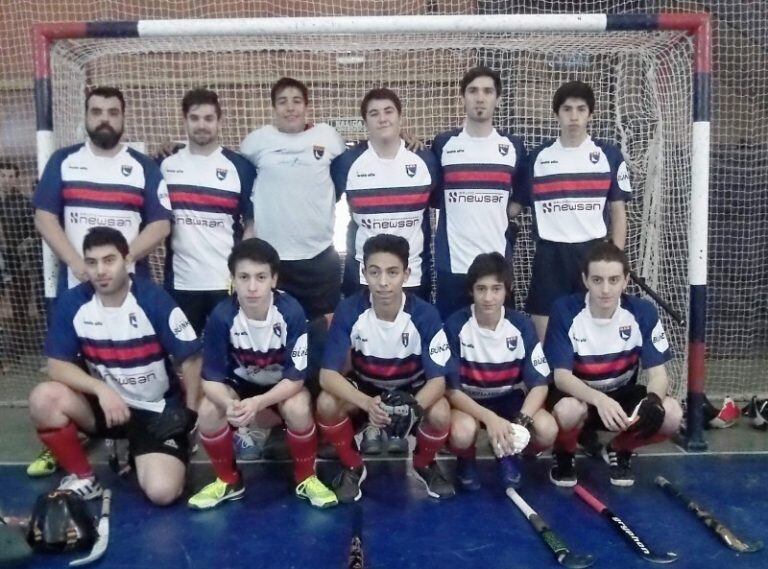 Equipo del Ushuaia Rugby Club, masculino.