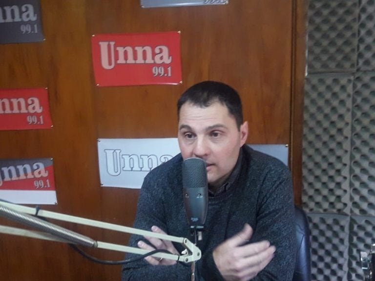 Patricio Villafañe explicó que los alumnos del ISFA serán quienes realicen el trabajo de campo que se espera esté finalizado en 15 días.