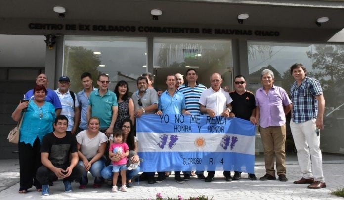 Inauguración Centro de Excombatientes Malvinas