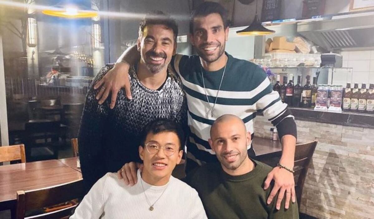 Ezequiel Lavezzi y Javier Mascherano le dijeron adiós al fútbol chino