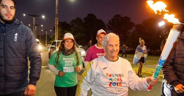 El Tour de la Antorcha pasó por Santa Fe (Fotos Guido Martini/Buenos Aires 2018)