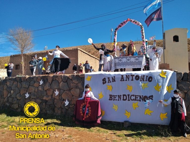 Celebración de San Antonio de Padua (Facebook Municipalidad de San Antonio de los Cobres)