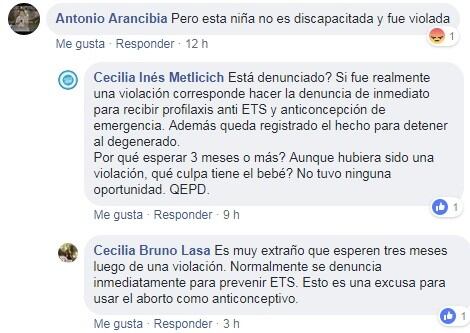 Aborto en San Juan.