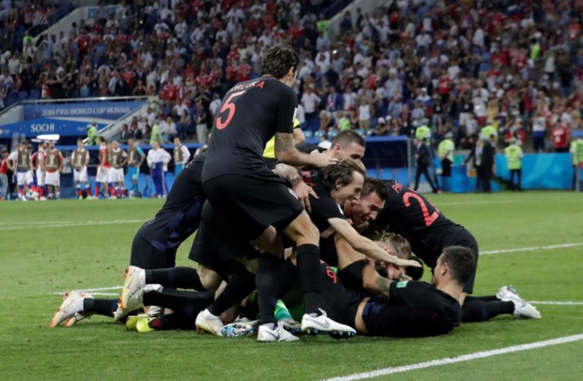 Croacia venció a Rusia por penales y sacó pasaje para la semifinal