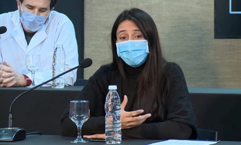 “La desinfección terminal baja la carga de gérmenes en ambientes y superficies”., dijo la secretaria de Salud de Jujuy, Bárbara Dipietro.