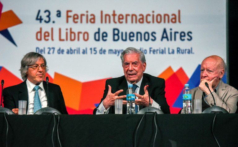 mario vargas llosa Jorge Edwards 43 feria internacional del libro de buenos aires