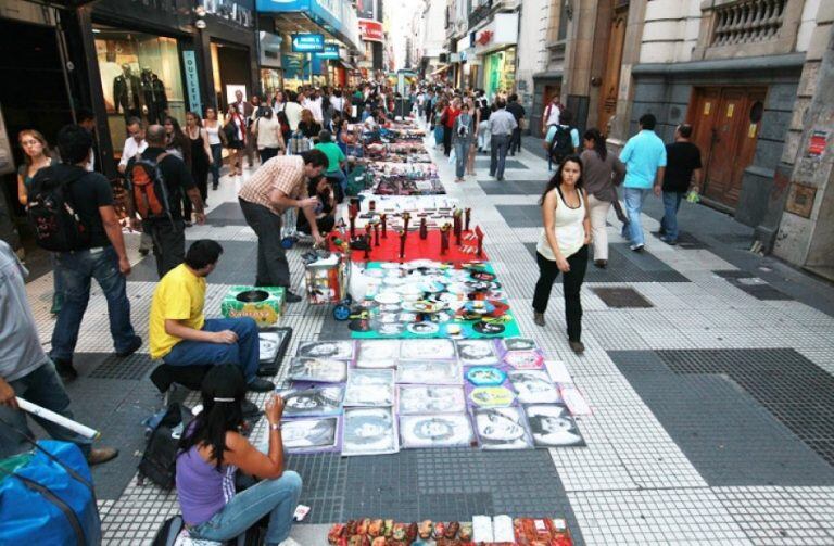 Venta callejera.