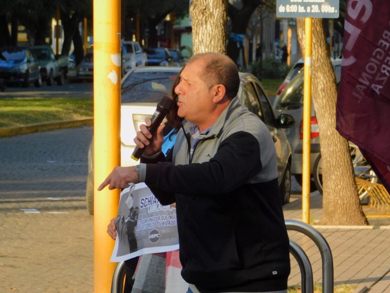 Víctor Lescano, secretario general de SUOEM