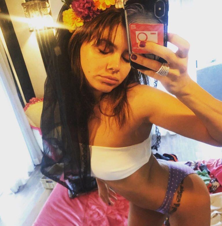 Natali Perez levantó la temperatura con una foto en ropa interior (Foto: Instagram/@untedetiloporfavor)