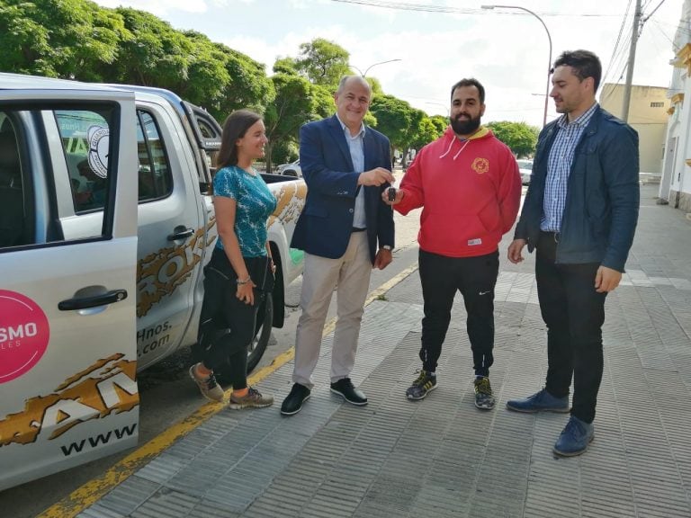 Abigail Gómez, Mariano Uset, Agustín Jaime y Bernardo Amor