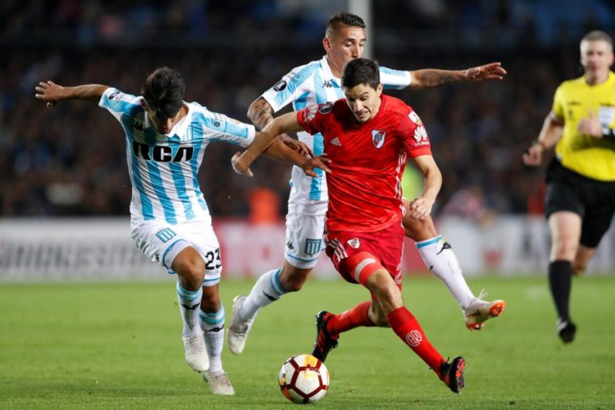 Racing y River no se sacaron ventajas en el duelo argentino de la Libertadores