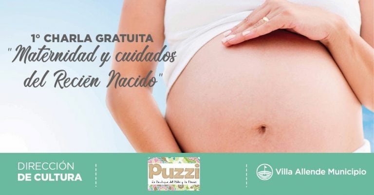 Charla gratuita "Maternidad y cuidados del Recién Nacido"