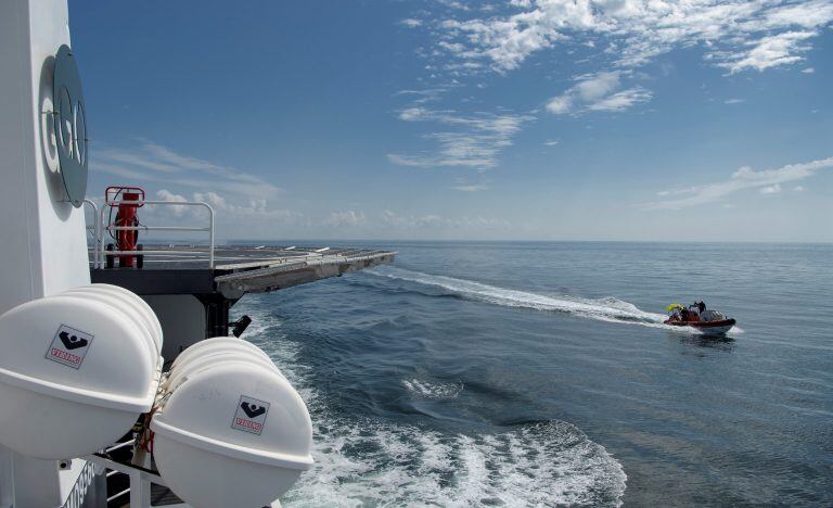 Botes en el Golfo de Mexico (AP)