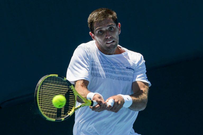 Federico Delbonis puede cruzarse con Nadal (Foto: Brenton EDWARDS / AFP)