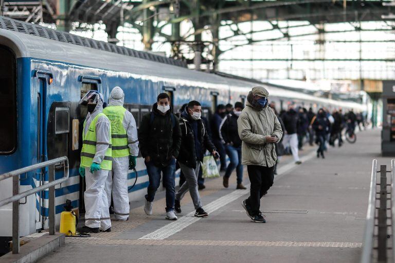 La Estación Ferroviaria de Constitución. (EFE)