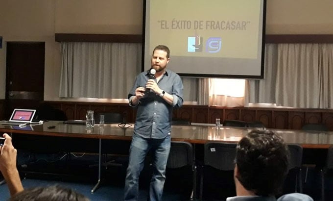 Sterman es periodista, escritor y especialista en creatividad (Vía Santa Rosa)