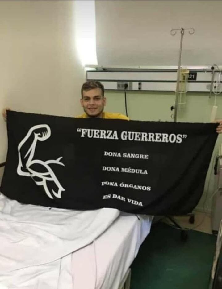 Gustavo necesita de un transplante bi pulmonar.