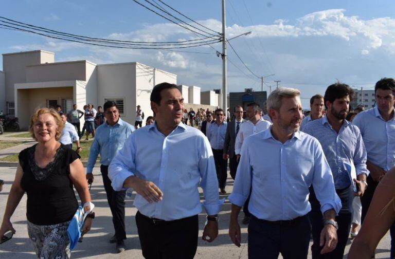 Frigerio en su visita a Corrientes. (Foto: Época)