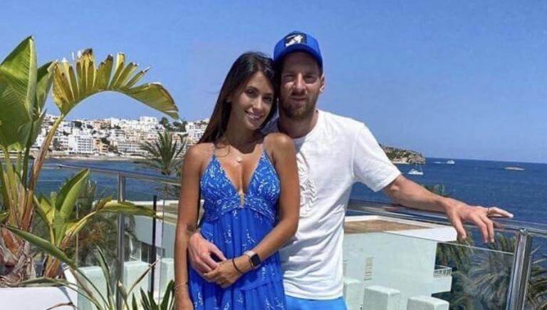 El book de fotos de Antonela Roccuzzo y los Messi en Ibiza (Instagram)