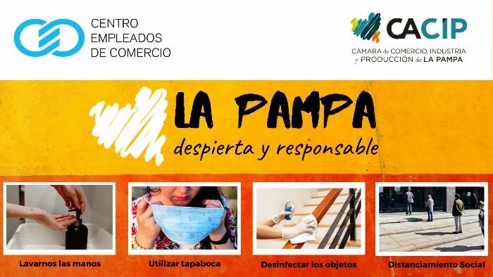 El flyer de la campaña para los comerciantes (CACIP)