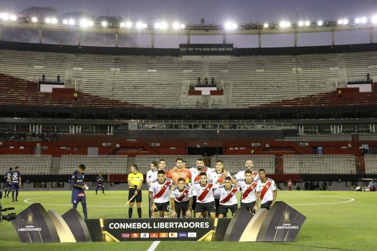 El Monumental sin público (crédito: Rodrigo Néspolo)