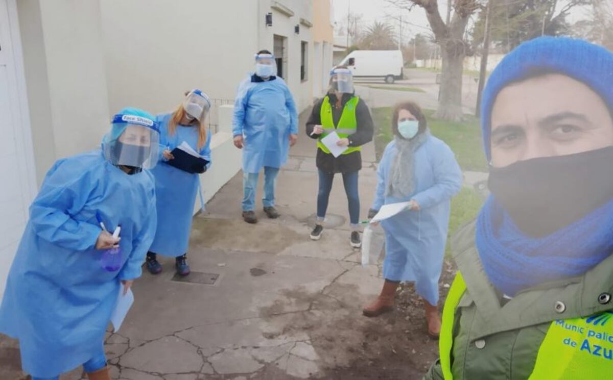 Héroes de Chillar: el enorme trabajo solidario de los voluntarios durante la pandemia