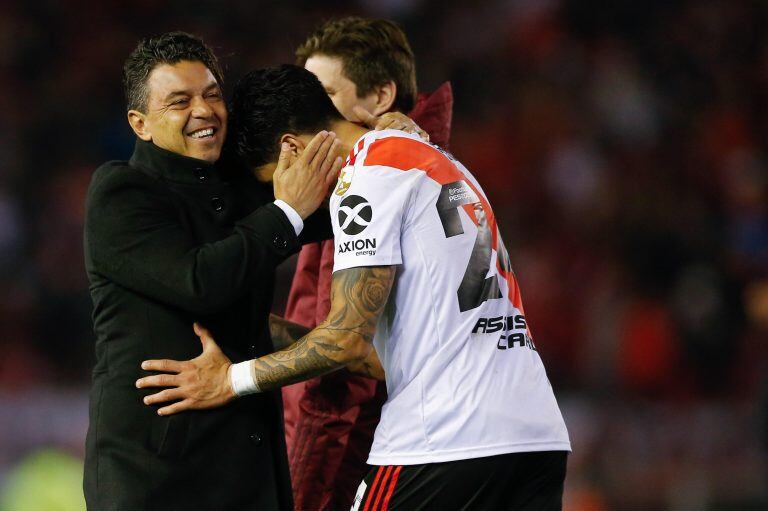 El entrenador de River Plate Marcelo Gallardo jugará su final número 14 (Foto: EFE/Juan Ignacio Roncoroni)