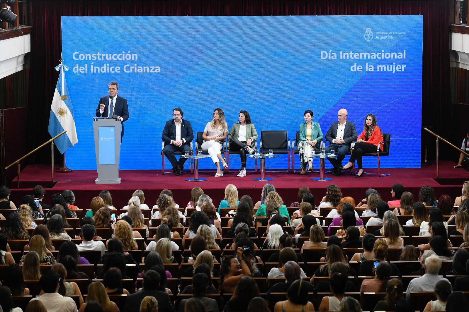 La presentación del Índice Crianza.