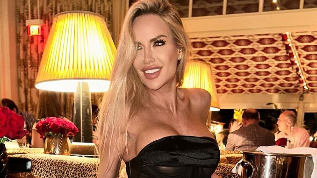 Ultra escote y transparencias: Luciana Salazar posó con un look deportivo y dejó sin palabras a sus fans