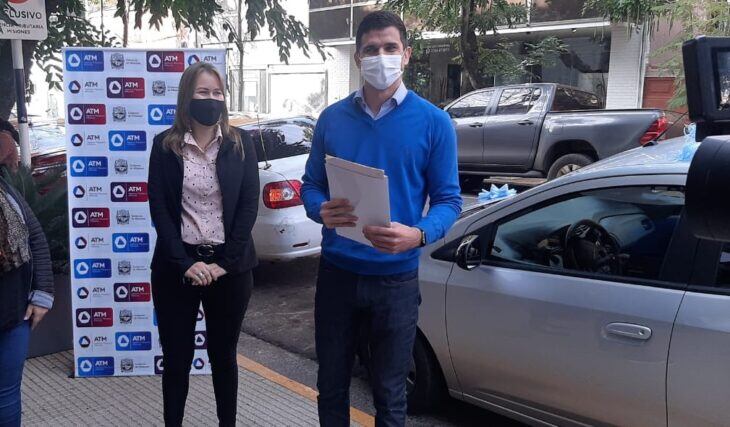 La eldoraense Manuela Zahner salió adjudicada del auto ATM.