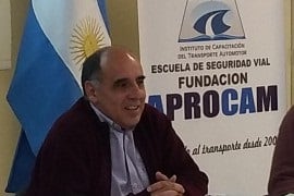 Daniel Gallart, presidente de la Asociación de Propietarios de Camiones de Mendoza (APROCAM)