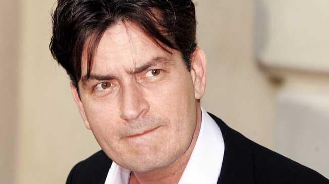 Charlie Sheen, actor estadounidense de cine y televisión. 