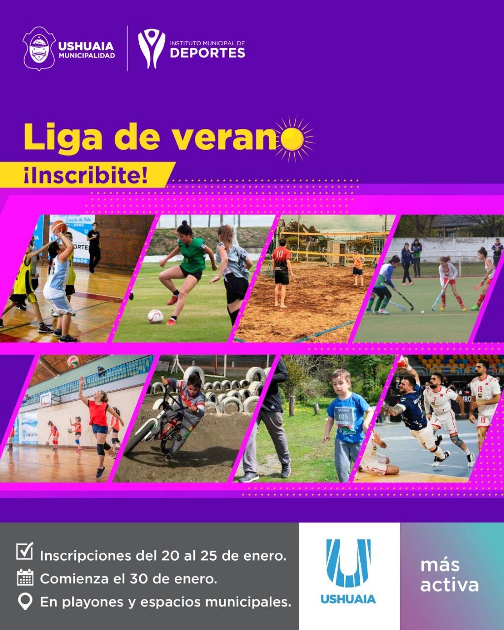 El fin de semana se presentaron diferentes propuestas deportivas y recreativas en Ushuaia.