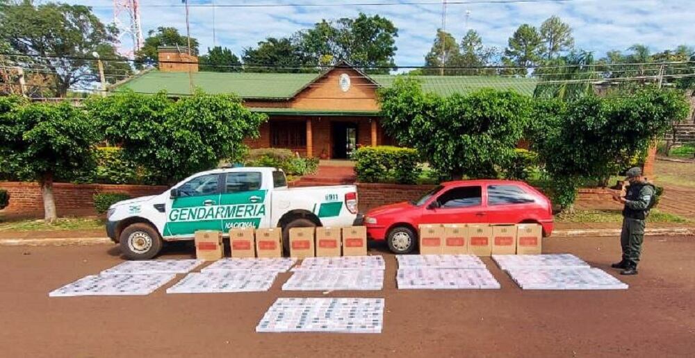 Dos de Mayo: secuestraron a un automovilista con más de 5 mil atados de cigarrillos. Policía de Misiones