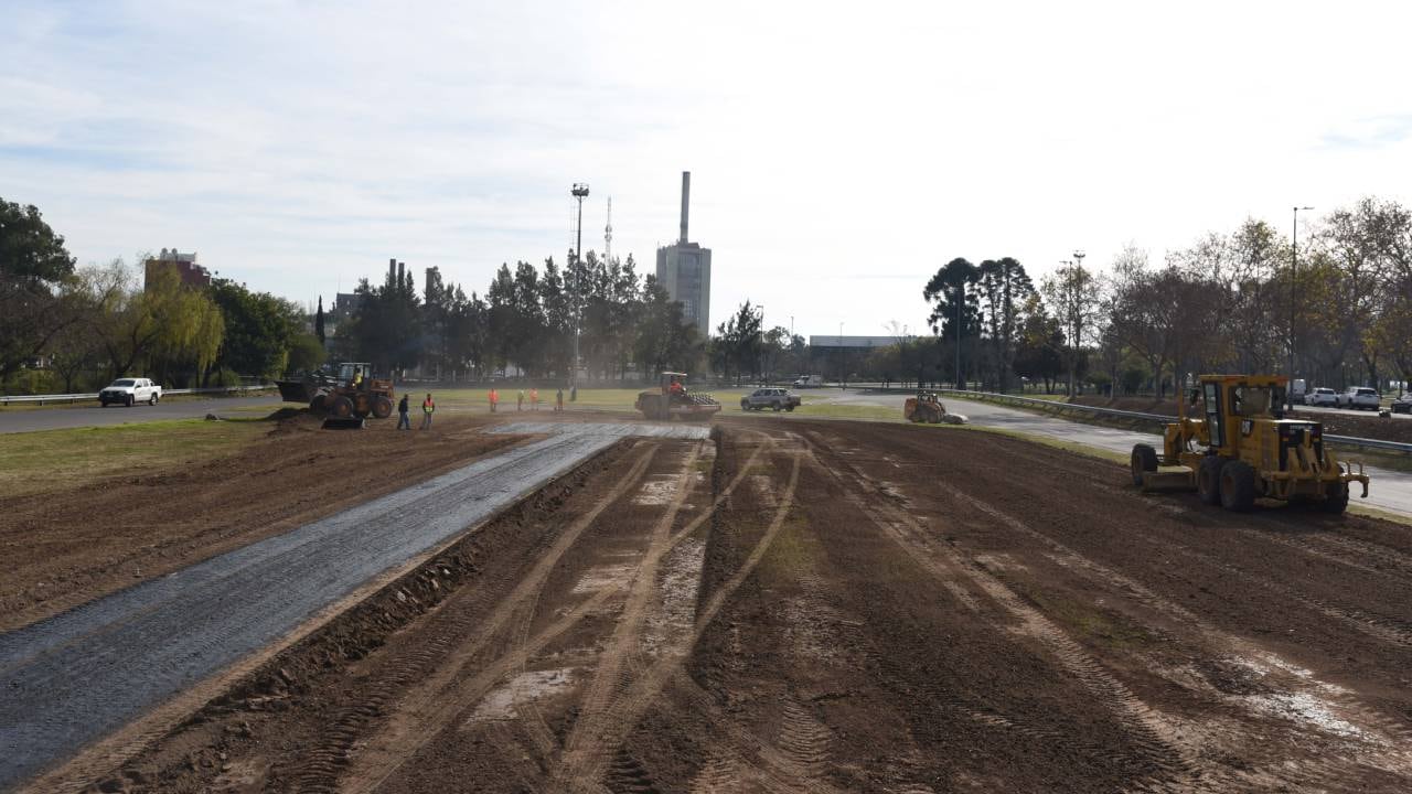 Construyen un helipuerto frente al Hospital de Niños Zona Norte