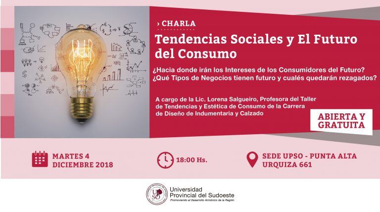 Charla Abierta “Tendencias Sociales y El Futuro del Consumo”.