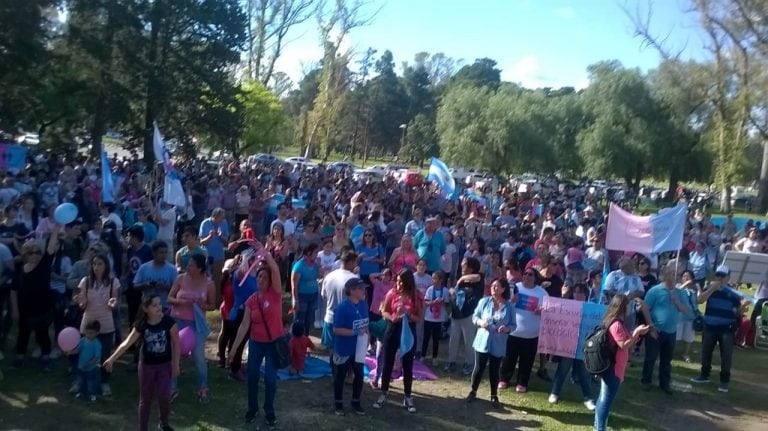 Marcha en contra de la Ideología de género