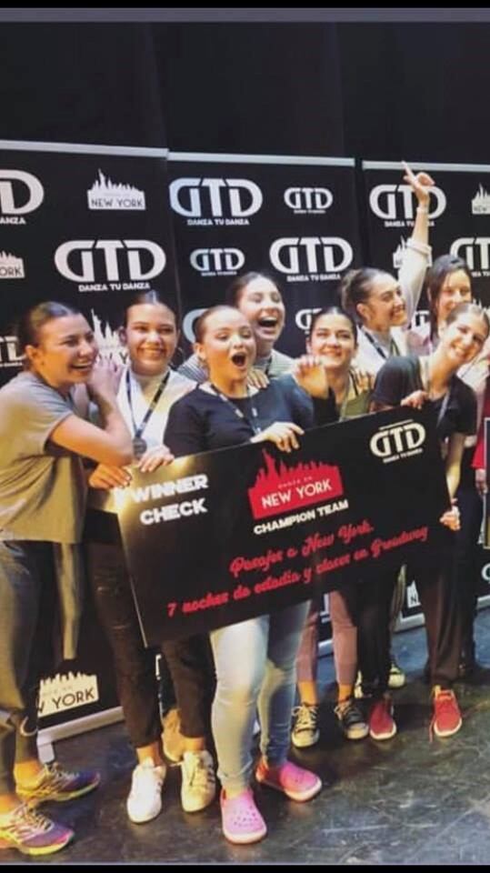 Ganadoras del premio "Danza en Nueva York"