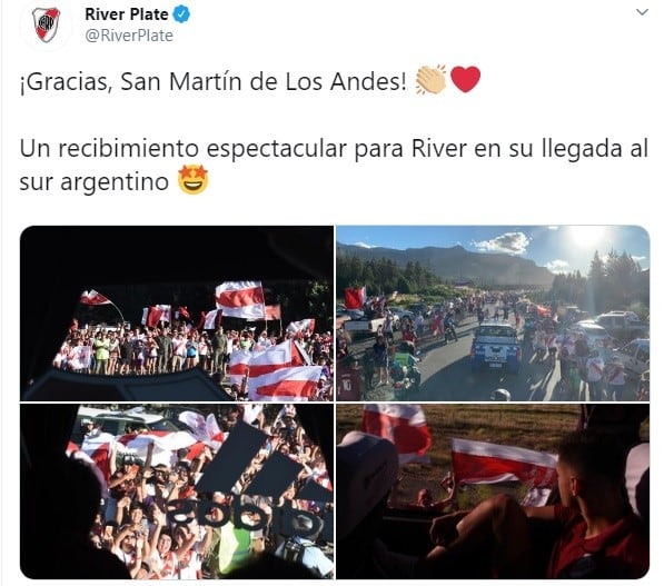 (Twitter: @RiverPlate)