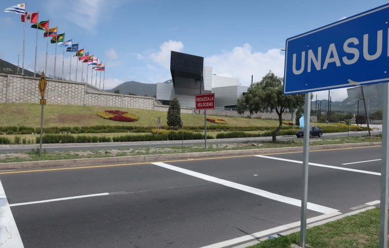 La sede de Unasur, en el norte de Quito (Ecuador). (Foto:EFE/Elías L. Benarroch)