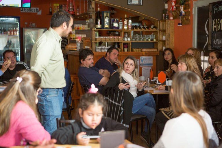 Daniel Lafarina realizó un encuentro de emprendedores en Arroyito