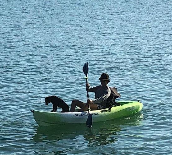 Máximo Menem disfruta del Caribe con su familia. (Instagram)