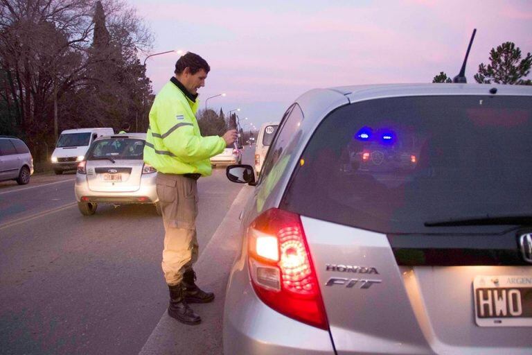 Operativo de control de tránsito