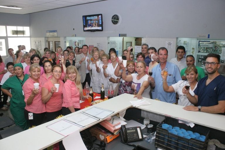 Brindis municipal Intendente Cravero