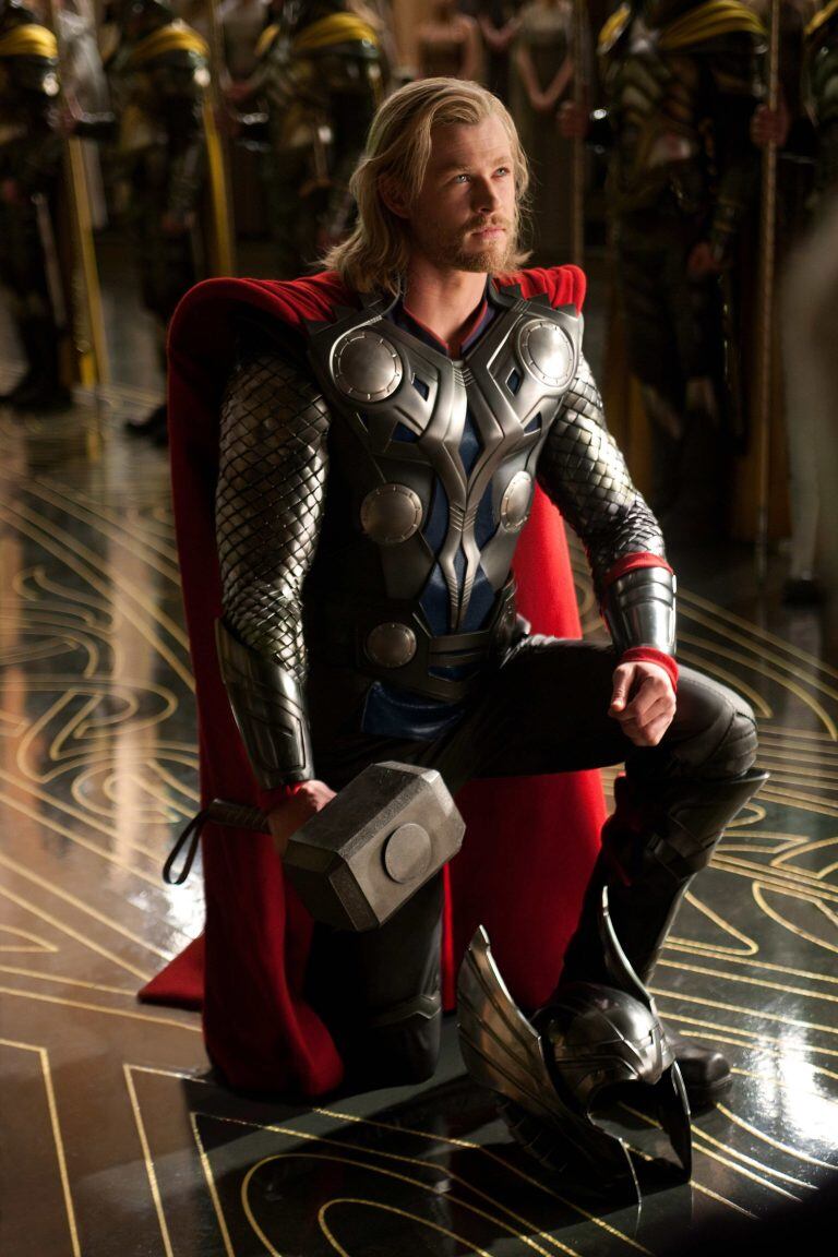 El actor Chris Hemsworth en una escena de la película “Thor”. (Foto AP/Paramount Pictures-Marvel Studios, Zade Rosenthal)