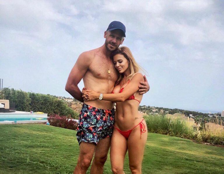 Evangelina Anderson y Martín Demichelis (Foto: Instagram)