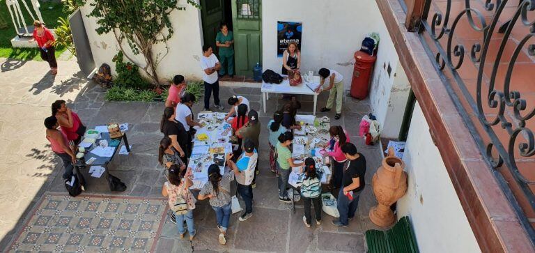 Taller de sublimación en el Plan Modo Verano (Municipalidad de Salta)