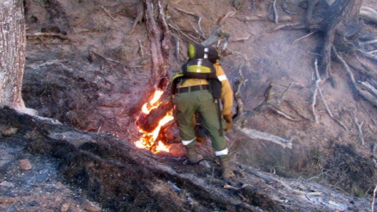 Los brigadistas dbieron resolver en las últimas semanas diferentes focos de incendio (web).