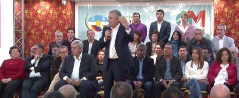 Lanzamiento de la fórmula de Cambia Jujuy para los comicios provinciales de junio.