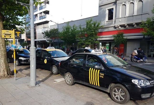 Taxis de Mar del Plata (Foto: El Retrato de Hoy)